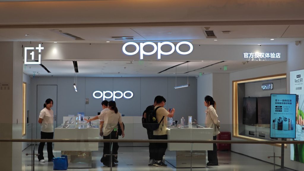 Chinese smartphone maker Oppo in weekly AI talks with Google, Microsoft